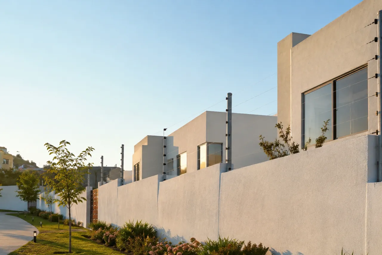 Instalación residencial de Cercas eléctricas 